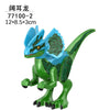 Jurassic World 3 Brutal Raptor Building Blocks – Tyrannosaurus, Indominus, and I-Rex Dinosaur Toy for Kids