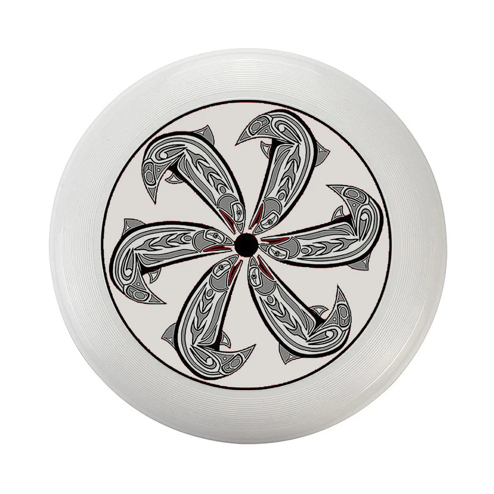 Flying Disc Frisbee - 200mm (7.9 in) & 275mm (10.8 in) Portable Flying Saucer for Outdoor Sports, Kids & Adults