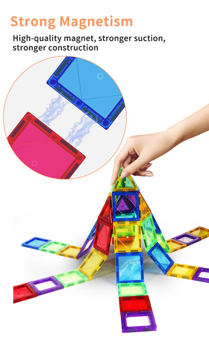 Magplayer Magnetic Building Blocks Construction Set