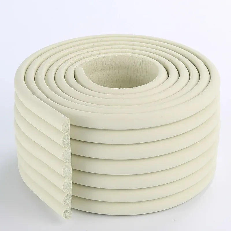 2M Baby Safety Foam Edge Guard – Table & Desk Corner Protector Strip for Childproofing Furniture