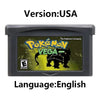 GBA Game Cartridge (32-bit, Pokemon Series, Odyssey Cloud White, FireRed & Silver Rival Rom Hack)