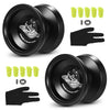 LESHARE Yoyo Ball - Aluminum Trick Yo-Yo with Bearing, Strings, and Gloves, Competitive Classic Toy Gift