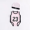 Baby Girl & Boy Clothes – Summer Sleeveless Triangle Romper with Hat – Unisex Baby Jumpsuit, Soft Cotton Bodysuit for 1-3 Years