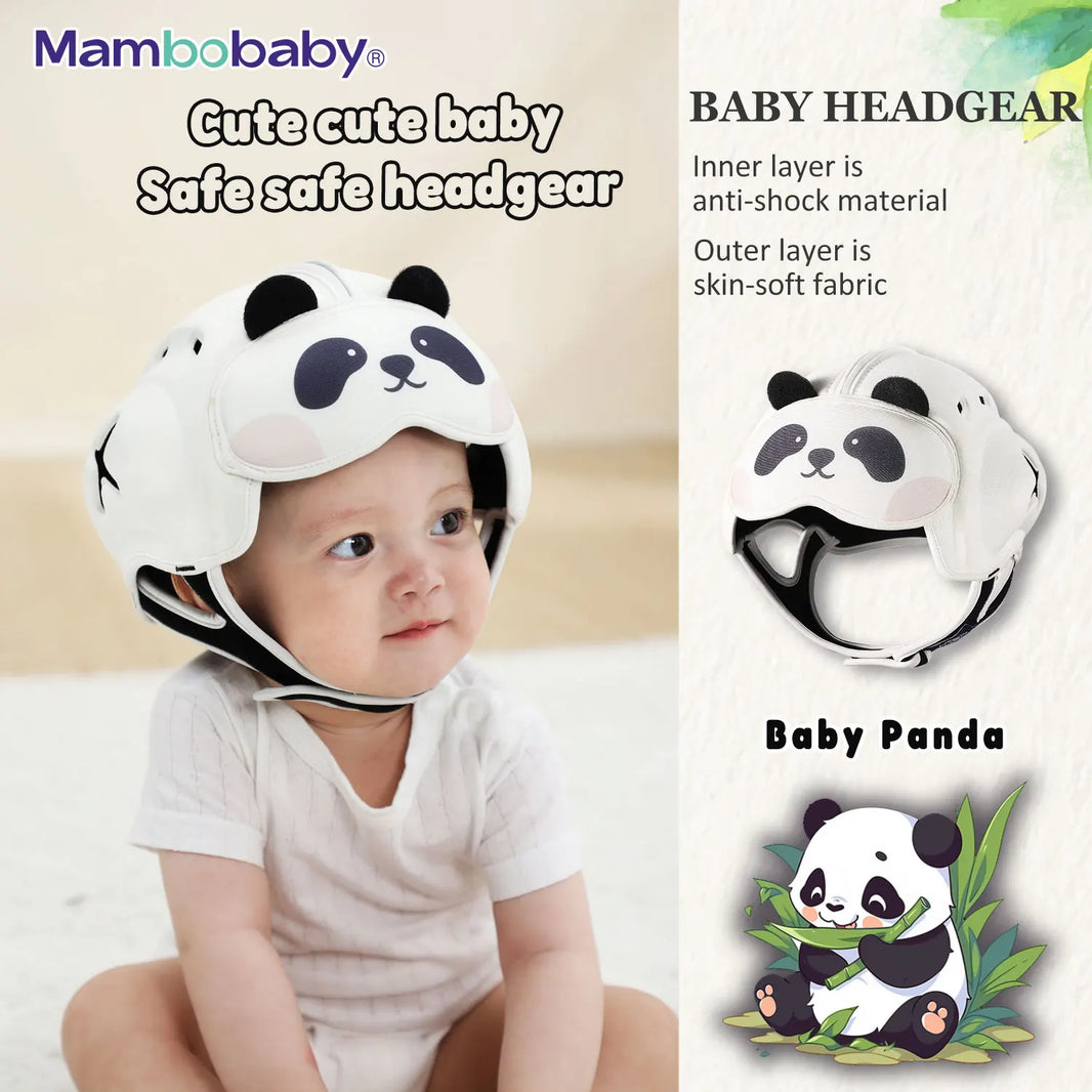 Mambobaby Anti-Shock Baby Helmet – Toddler Head Protector for Infants Learning to Crawl and Walk, Prevents Bumps and Falls