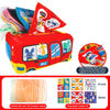 Montessori Baby Carrot Harvest Pull Toy for Toddlers - Motor Skills Training Tissue Box Game