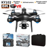 KY102 Drone with Screen – 8K Dual Camera Brushless RC Helicopter with Obstacle Avoidance