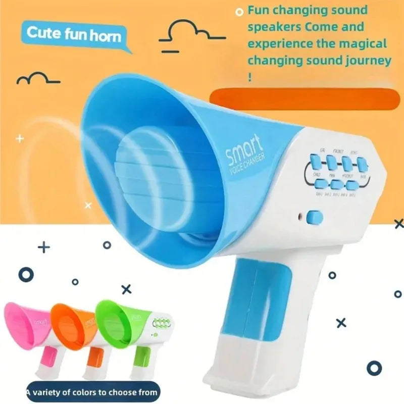 Children’s Voice Changer Loudspeaker Toy Electric Megaphone Roleplay Prank Electronic Gift