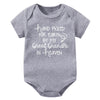 Baby Bodysuit - Hand Picked for Earth by My Great Grandpa in Heaven Printed Newborn Romper - Cotton Body Baby Girl & Boy Clothes