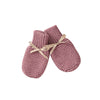 Newborn Baby Shoes Knitted Infant Girls Boys Boots Cute Butterfly-Knot Toddler Walk Bed Shoes Warm 0-18M Accessories Hats Gloves
