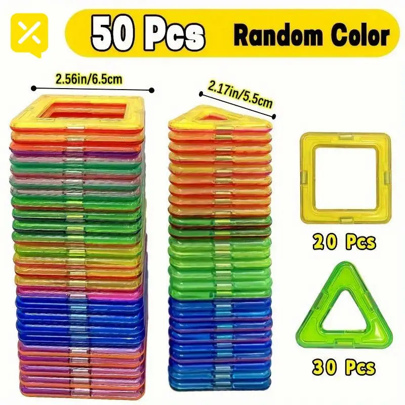 DIY Magnetic Building Blocks Mini and Big Size Construction Set
