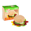 28 Piece Felt Pretend Play Food Set Burger And Sandwich Toys For Kids