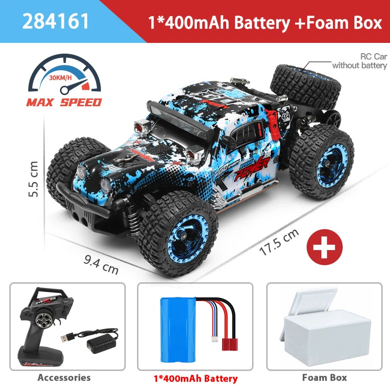 WLtoys 1:28 Mini RC Car with 30km/h Speed and 4WD Remote Control Drift