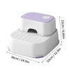 Kids Non-Slip Rotatable Step Stool – Safety Training Stool for Bathroom & Living Room