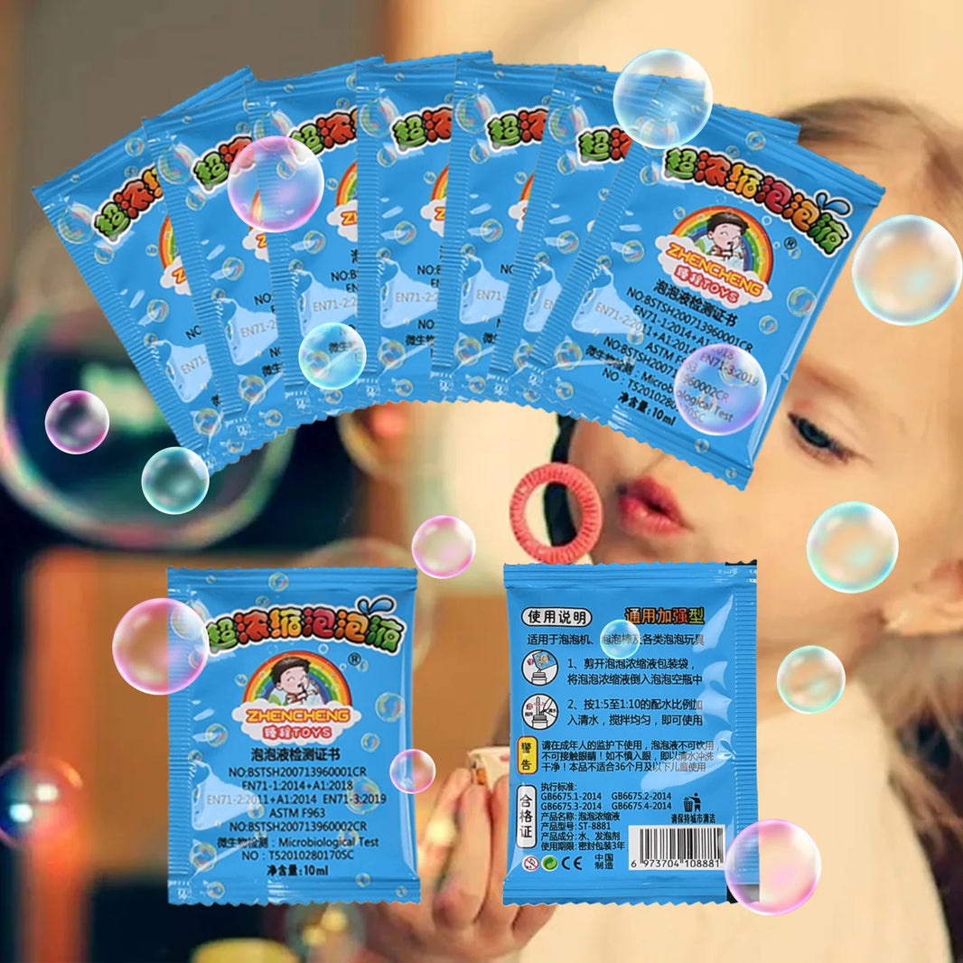 40/69-Hole Bubble Machine for Kids & Adults — Portable Battery-Powered Bubble Gun & Soap Blower, Ages 3+