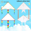 Blank DIY Kite for Children – Educational Painting Kite, Flying Outdoor Toy for Grassland Activities