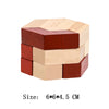 Wooden Lu Ban Brain Teaser 3D Puzzle – Educational Logic Game for Kids & Adults