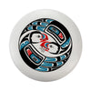 Flying Disc Frisbee - 200mm (7.9 in) & 275mm (10.8 in) Portable Flying Saucer for Outdoor Sports, Kids & Adults