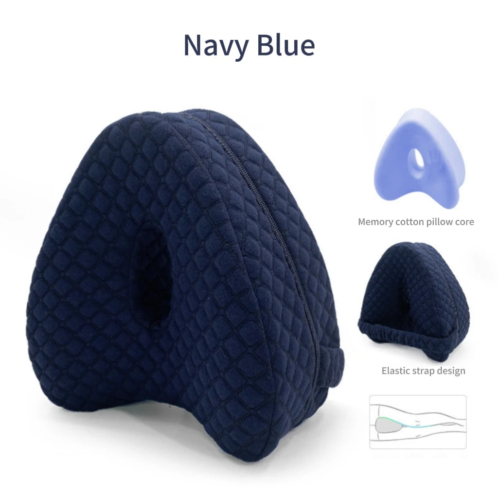 Pregnancy Heart-Shaped Leg Pillow – Memory Cotton Maternity Body Pillow for Edema Relief & Side Sleeping