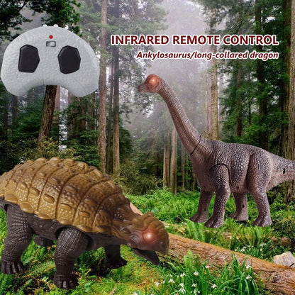 RC Ankylosaurus Dinosaur Toy – Remote Control Simulation Puzzle Model for Kids