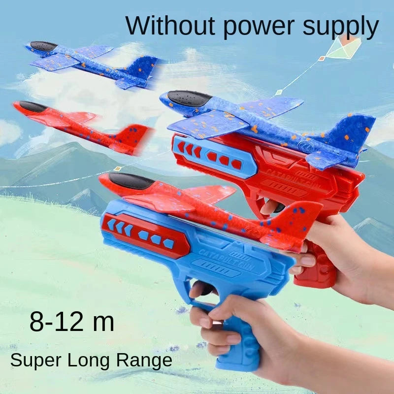 Children's Foam Aircraft Glider Toy Outdoor Parent-Child Flying Gift