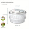 Home Vegetable Dehydrator Multi-Functional Washer and Dryer Tool for Kitchen and Picnic