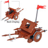 Medieval Building Blocks Playset - Viking Warriors Camp, Pirate Ship & Castle Wall (Compatible with Major Brick Brands)