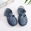 Children’s Gladiator Beach Shoes – Summer Baby Girl Sandals, Soft Non-Slip Breathable Candy Jelly Shoes for Boys, Flip-Flops