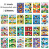 Find the Difference Game Cards Attention Training Set Reusable Educational Activity for Kids Puzzle Gift