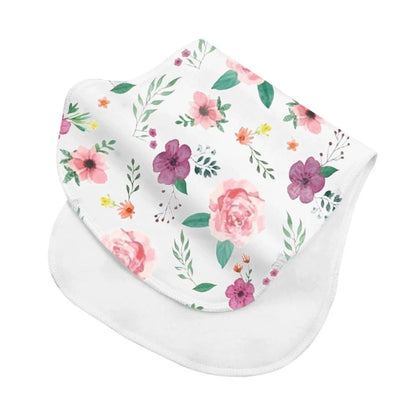 2-Layer Absorbent Burp Cloths – Soft Cotton Baby Bibs for Feeding & Teething - Kidzy Market