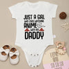 Cute Baby Girl Onesie – High-Quality 100% Cotton Newborn Bodysuit – Anime-Inspired Fashion Outfit for Infants (0-24 Months)