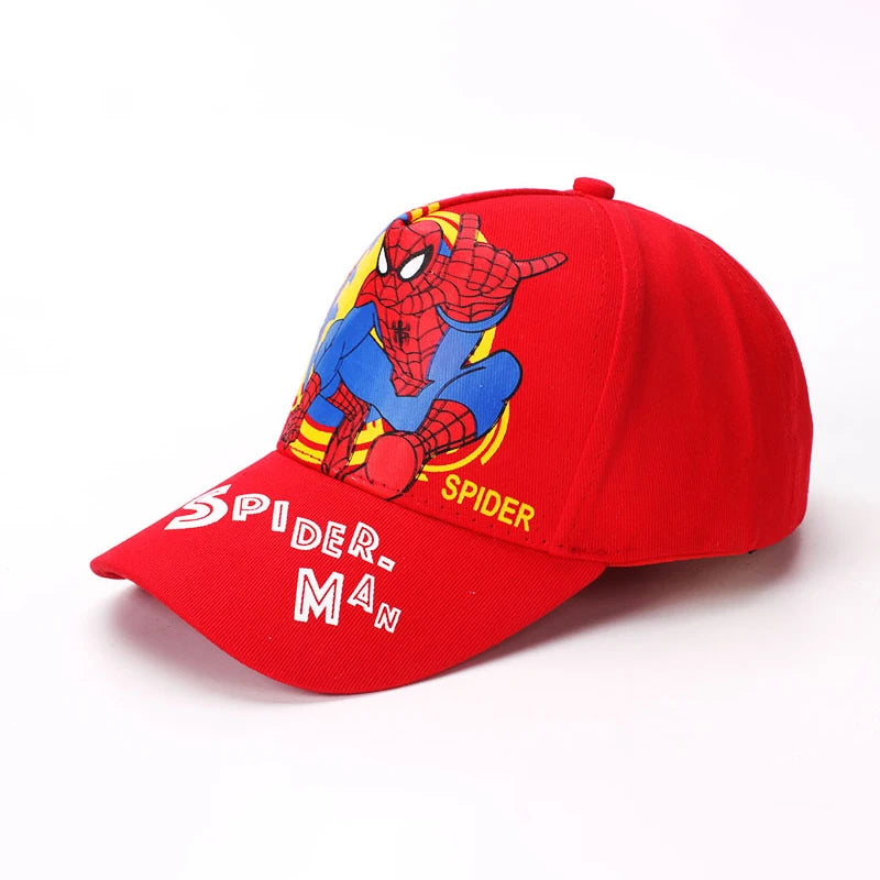 Disney Spider-Man Kids Baseball Cap — Cute Adjustable Sun Hat & Visor for Boys & Girls, Unisex (Ages 3–8 | 50–54 cm / 19.7–21.3 in)