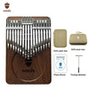 Seeds Chromatic 34-Key C Tone Black Walnut Double Layer Kalimba Thumb Piano Portable Musical Instrument Gift
