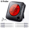 Bluetooth Meat Thermometer Digital BBQ Kitchen Thermometer with 6 Probes for Smoker Cooking Grill Oven