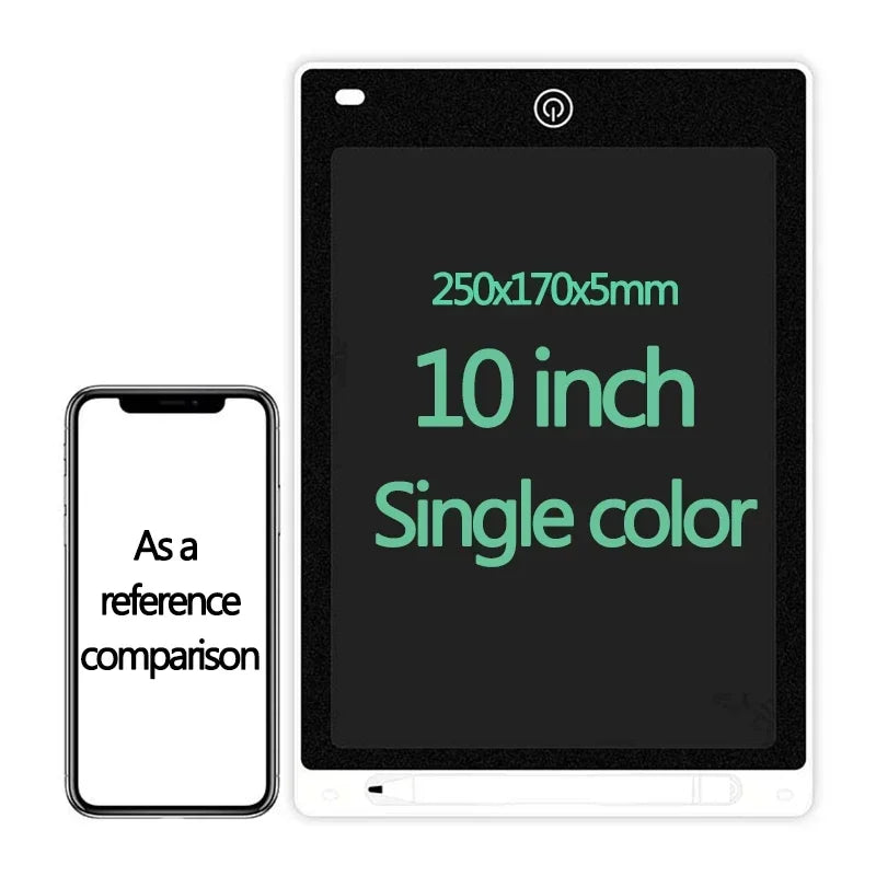 10/12-Inch LCD Writing Tablet – Graffiti Sketchpad and Magic Drawing Board for Kids, Handwriting Blackboard Toy Gift