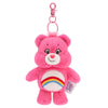 Sanrio Kawaii Care Bears Rainbow Bear Plush Keychain – Anime Bag Pendant with Sound for Kids