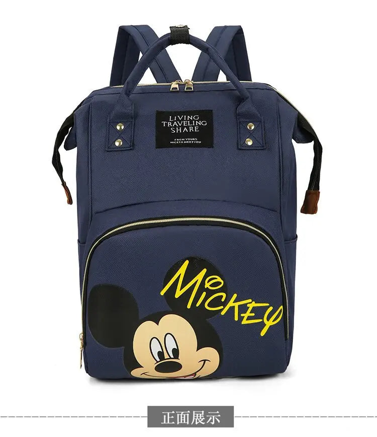 Disney Diaper Mummy Baby Bag Backpack – Multi-function Large Capacity Maternal and Child Bag for Pregnant Women, 2024 New Year Gift - Kidzy Market