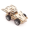DIY Wooden STEM Kit for Teens - Buildable Dinosaur & Car Model Educational Science Puzzle (Ages 14+)