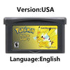 GBA Game Cartridge (32-bit, Pokemon Series, Odyssey Cloud White, FireRed & Silver Rival Rom Hack)