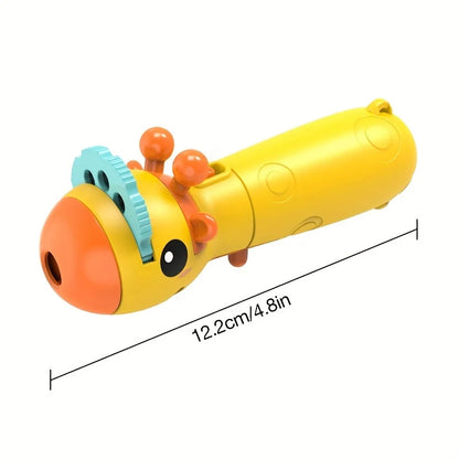 Kids 3-Pattern Projection Flashlight Night Light – Bedtime Story Projector, Educational Luminous Toy
