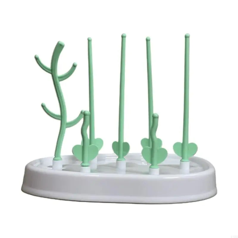 Baby Bottle Drying Rack – Newborn Feeding Bottle Drainer & Nipple Storage Holder
