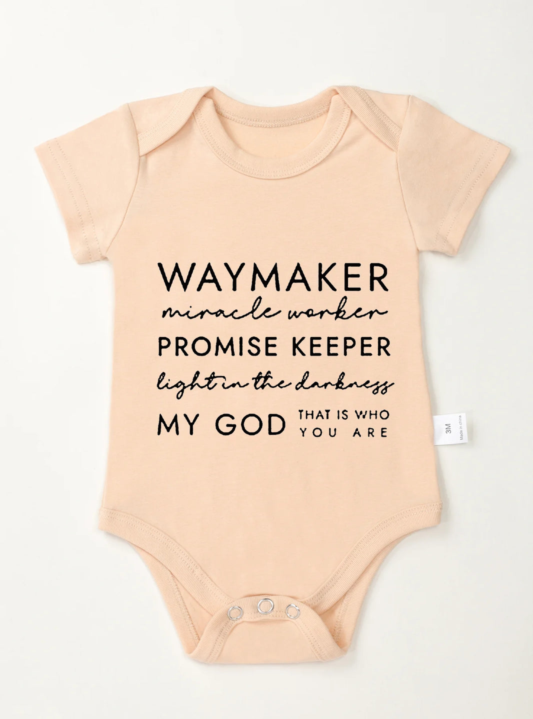 Infant Harajuku Baby Bodysuit – “My God, That’s Who You Ask” Toddler Romper for Boys & Girls – Newborn Jumpsuit
