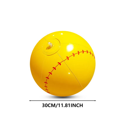 Thickened PVC Inflatable Football, Beach Ball, and Basketball for Water Pool Party Toys