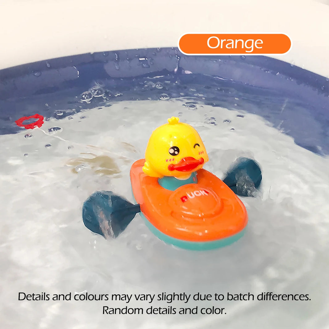 Baby Bath Toy Set – Cute Ducks, Piglets, and Cows Water Spraying Toys