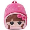 Baby Girls Plush Backpack - Cute 3D Cartoon Animal School Bag for Toddlers 0-4Y - Kidzy Market