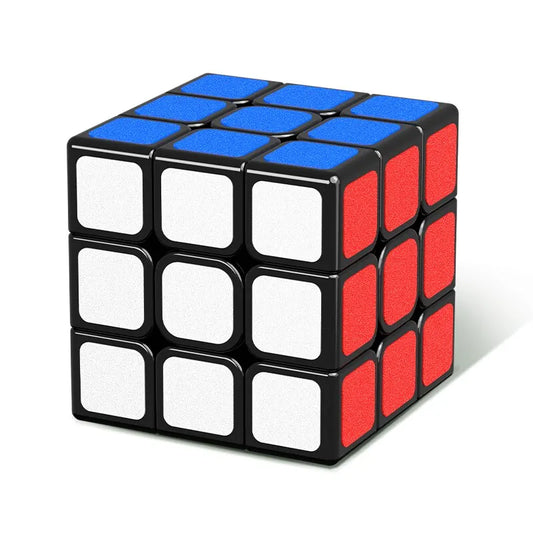 SENGSO Magic Cube 3x3, Frosted Texture Sticker Cube, Educational Puzzle Toy for Children, Designated for Competition