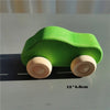 Wooden Montessori Rainbow Stacking Bridge with Cars and Trees