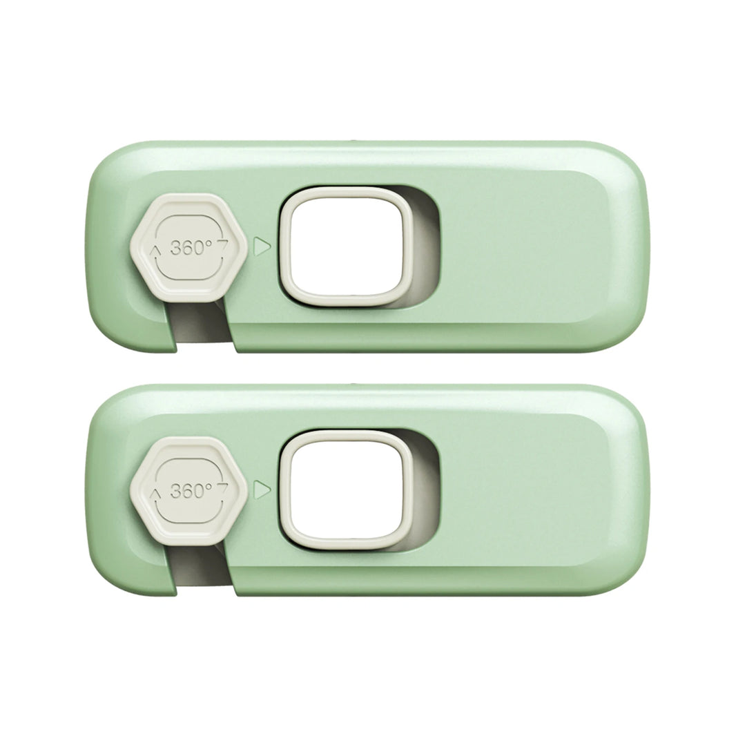 1/2 PCS Child Safety Cabinet Lock Security Protection Home Refrigerator Safety Buckle Baby Anti-Pinch Hand Drawer Door Locks