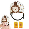360° Adjustable Baby Safety Helmet – Soft Foam Head Protector for Infants & Toddlers (6-24 Months)
