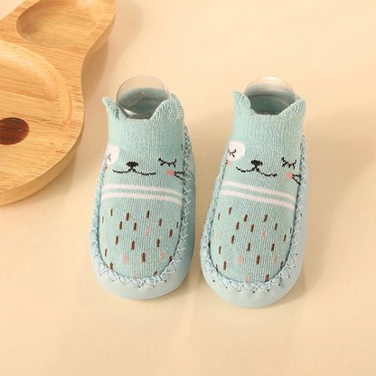 Baby Socks Shoes Infant Color Matching Cute Kids Boys Doll Soft Soled Child Floor Sneakers Toddler Girls First Walkers