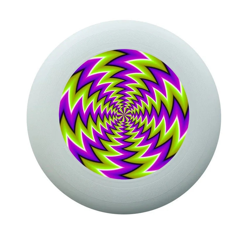 Colorful Flying Disc Frisbee - Portable Outdoor Game & Sports Toy for Kids & Adults (200mm/7.9 in & 275mm/10.8 in)